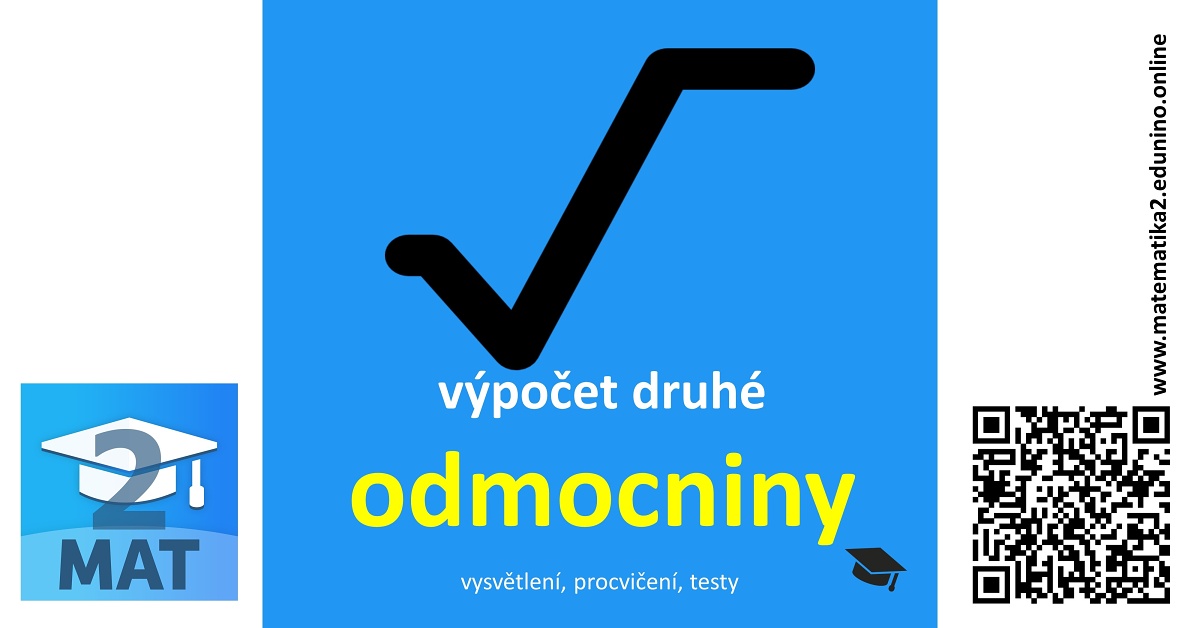 Výpočet druhé odmocniny | EDUnino