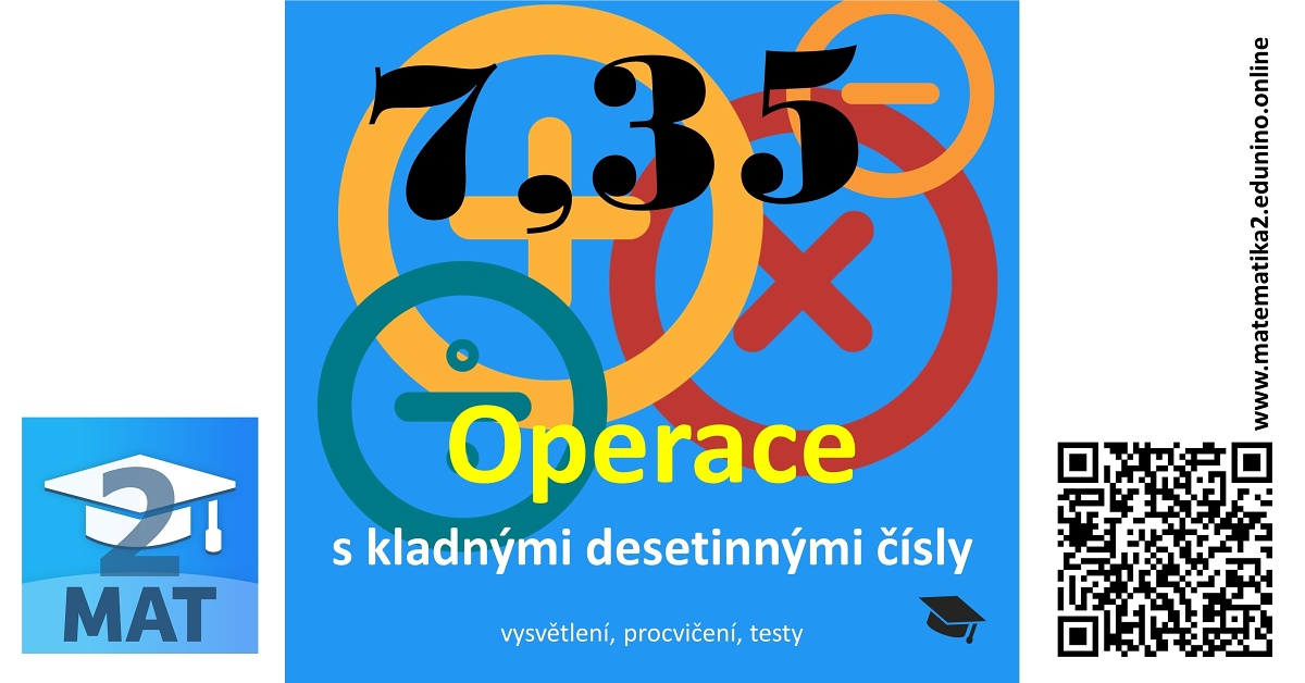 Operace s desetinnými čísly | EDUnino