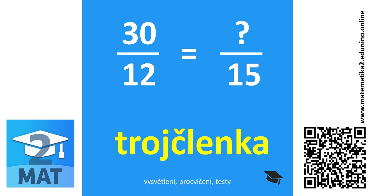 Trojčlenka | EDUnino